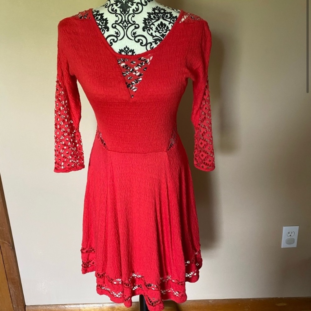 Free People To The Point Lace Dress ❤️